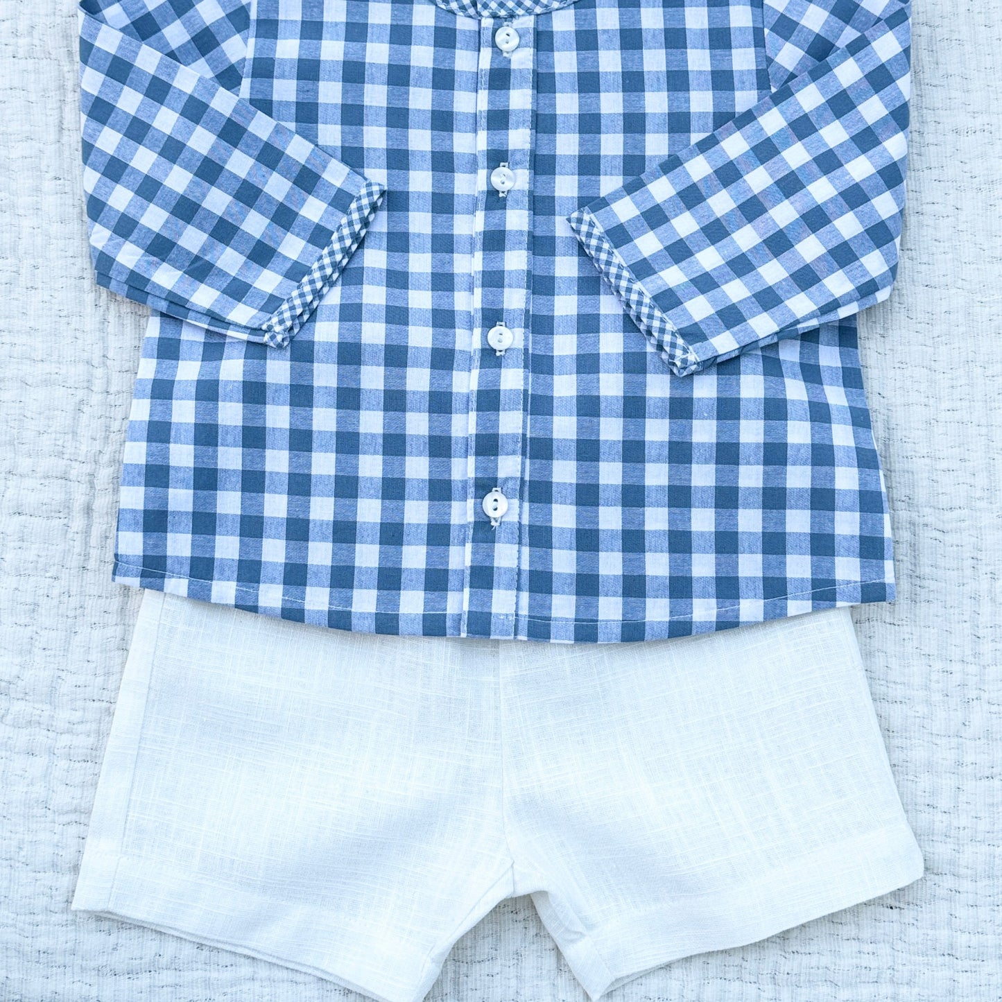 Short en lin - Ecru