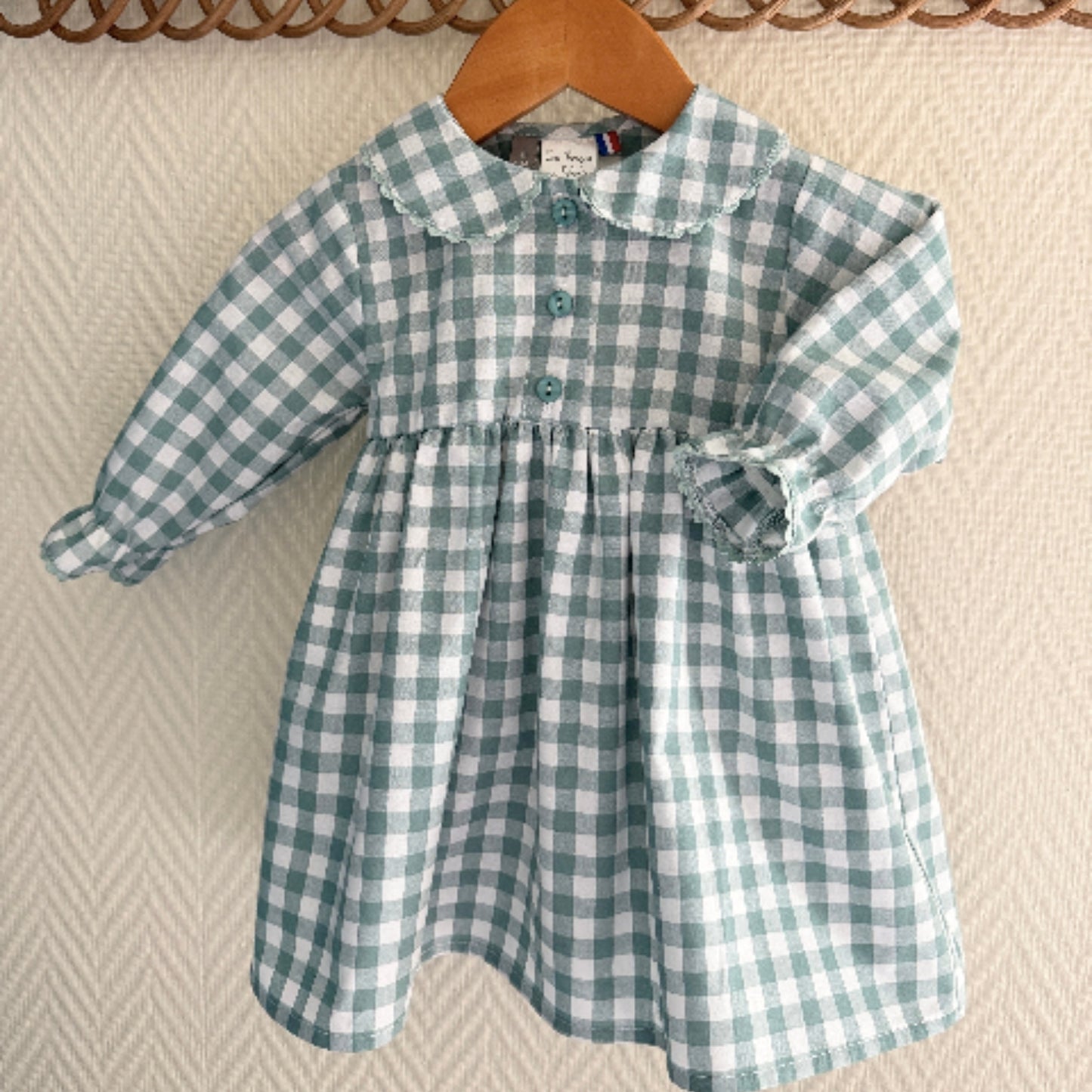 Robe Cérès - Vert Amande