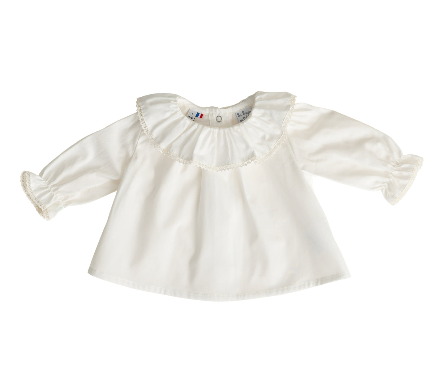 Blouse Bianca - col volanté