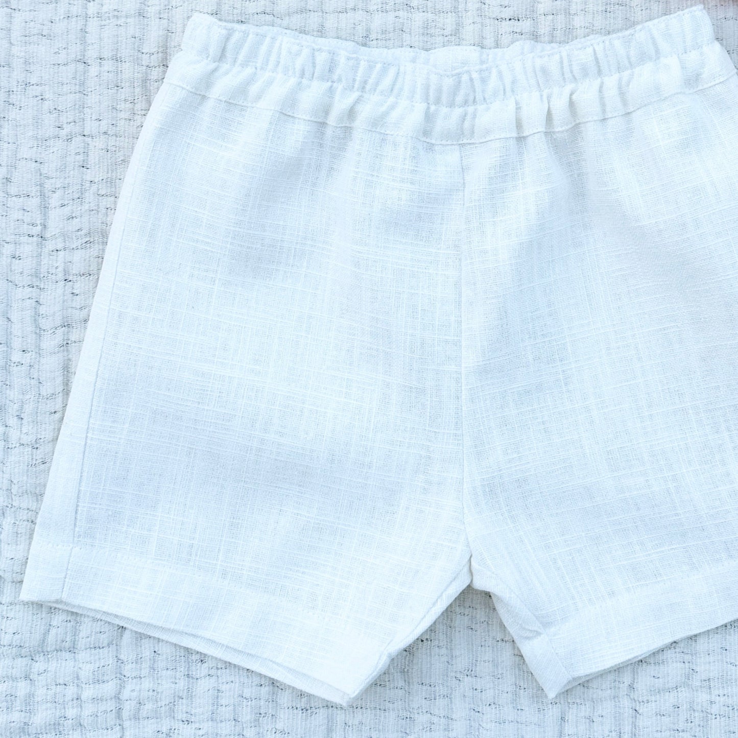 Short en lin - Ecru
