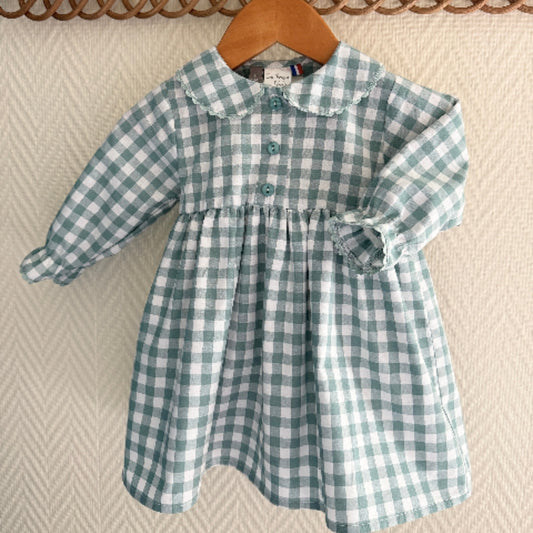 Robe Cérès - Vert Amande