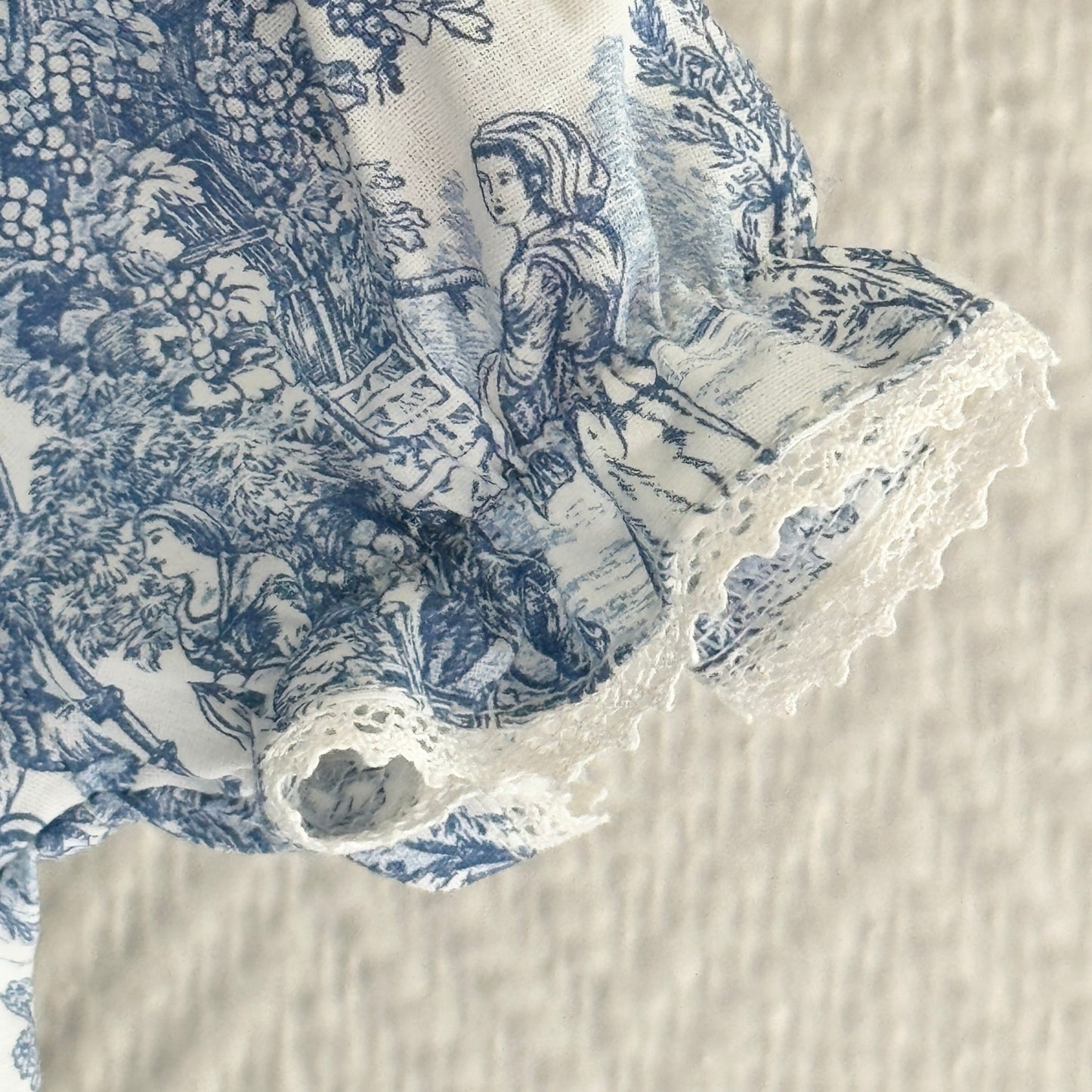 Robe Céleste bleue - manches courtes