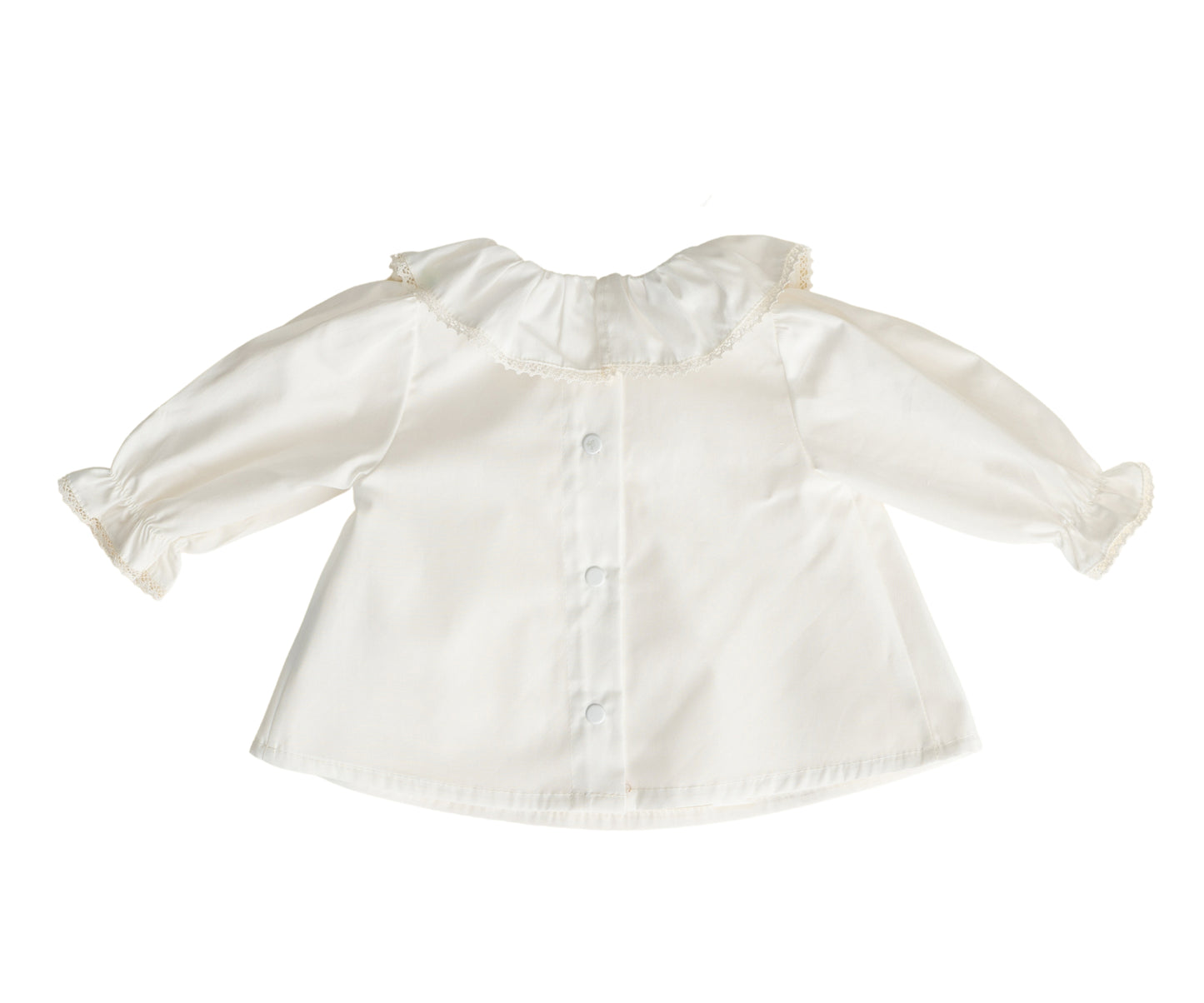 Blouse Bianca - col volanté