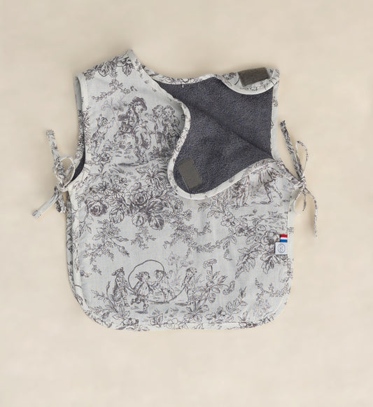 Grand Bavoir Romy - Toile de Jouy