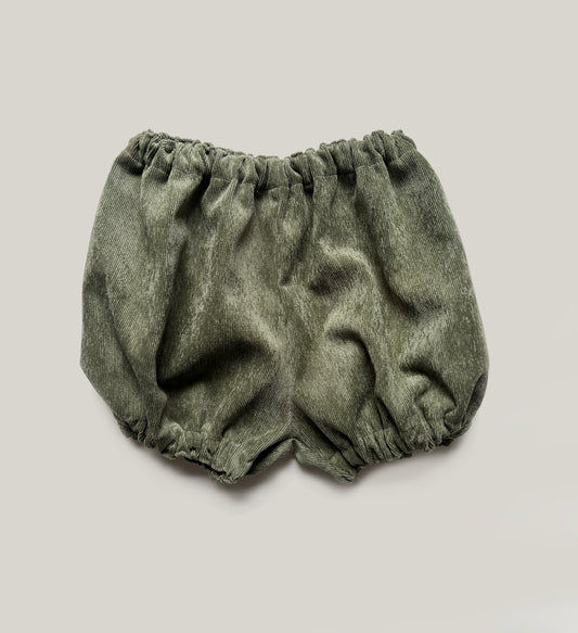 Bloomer Jules - Velours côtelé vert