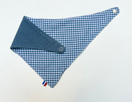 Bavoir triangle - Ciel