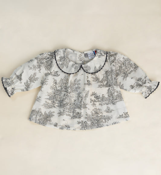 Blouse Chloé - Grise